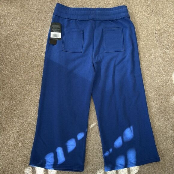 NWT Seattle Seahawks Junk Food Royal Cropped Sweatpants NFL Team Apparel Size L - Picture 8 of 13